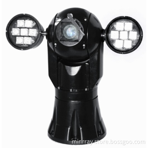 Shock Proof PTZ Camera for Vehicle System